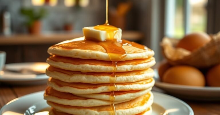 Fluffy Buttermilk Pancakes Recipe