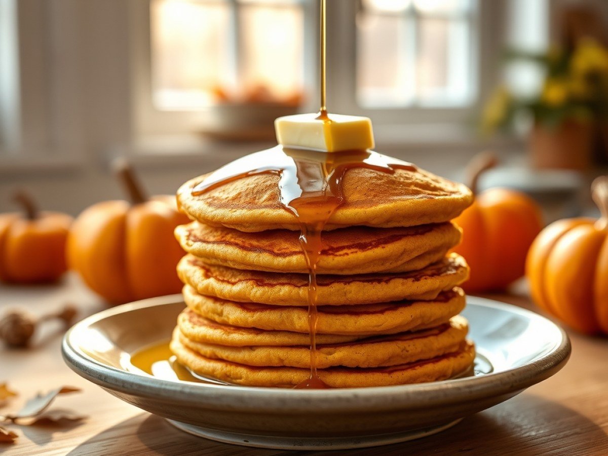 Pumpkin Pancakes Recipe