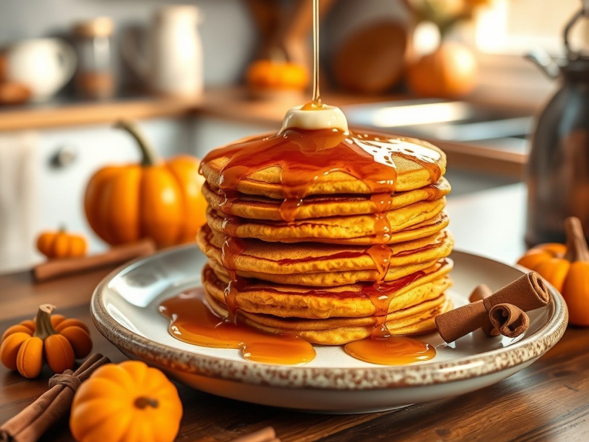 Pumpkin Pancakes Recipe