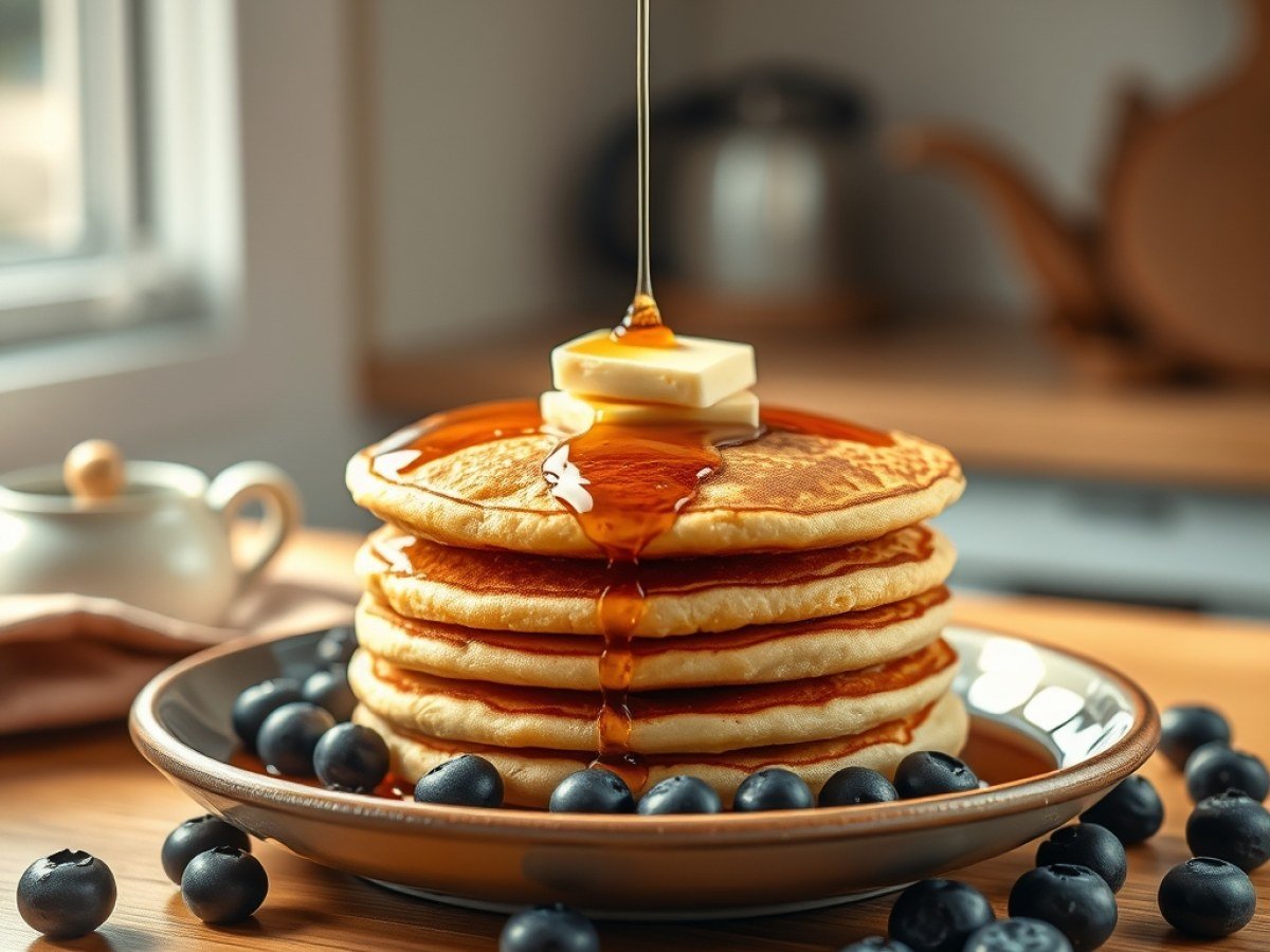 Fluffy Buttermilk Pancakes Recipe
