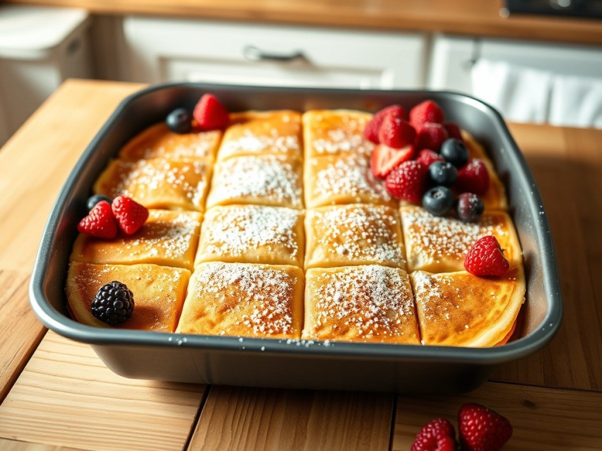 Sheet Pan Pancakes Recipe