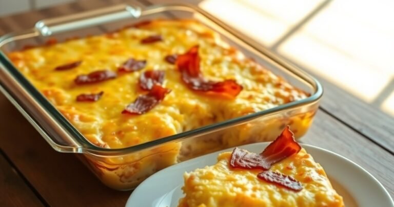Bacon Egg and Cheese Bake Recipe