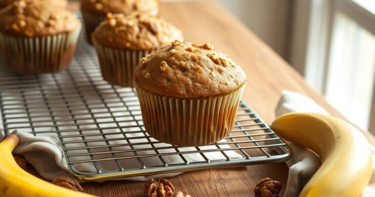Banana Nut Muffins Recipe