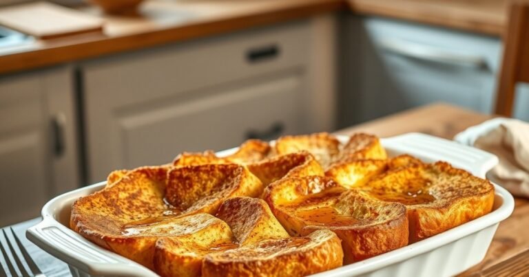 Overnight French Toast Casserole Recipe