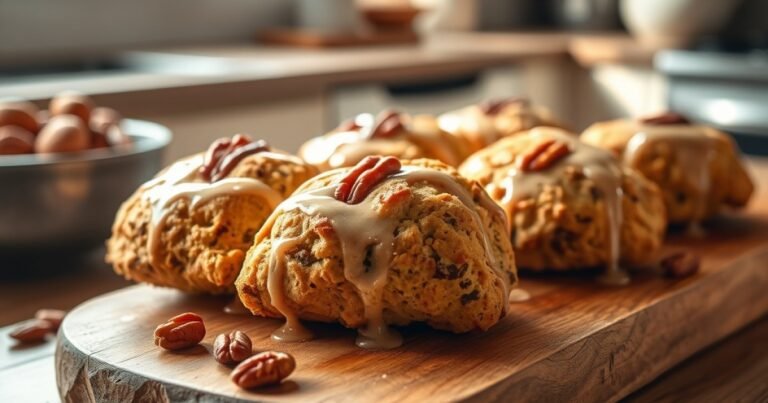 Maple Pecan Scones Recipe