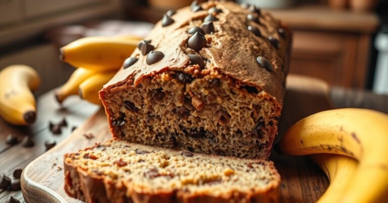 Chocolate Chip Banana Bread Recipe
