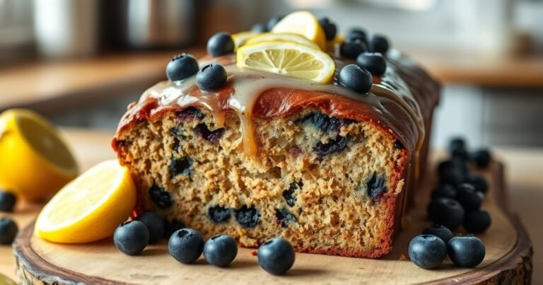 Blueberry Lemon Bread Recipe