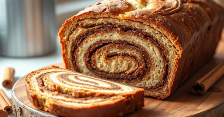 Cinnamon Swirl Quick Bread Recipe