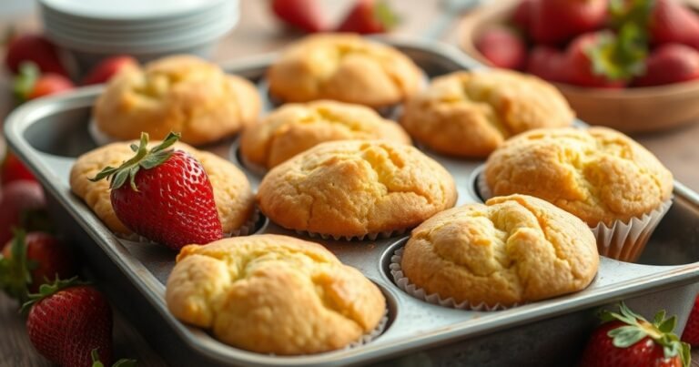 Strawberry Muffins Recipe