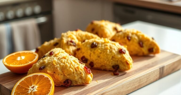 Cranberry Orange Scones Recipe
