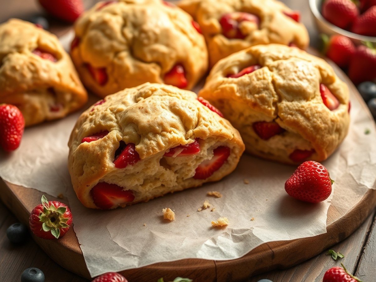 Strawberry Scones Recipe