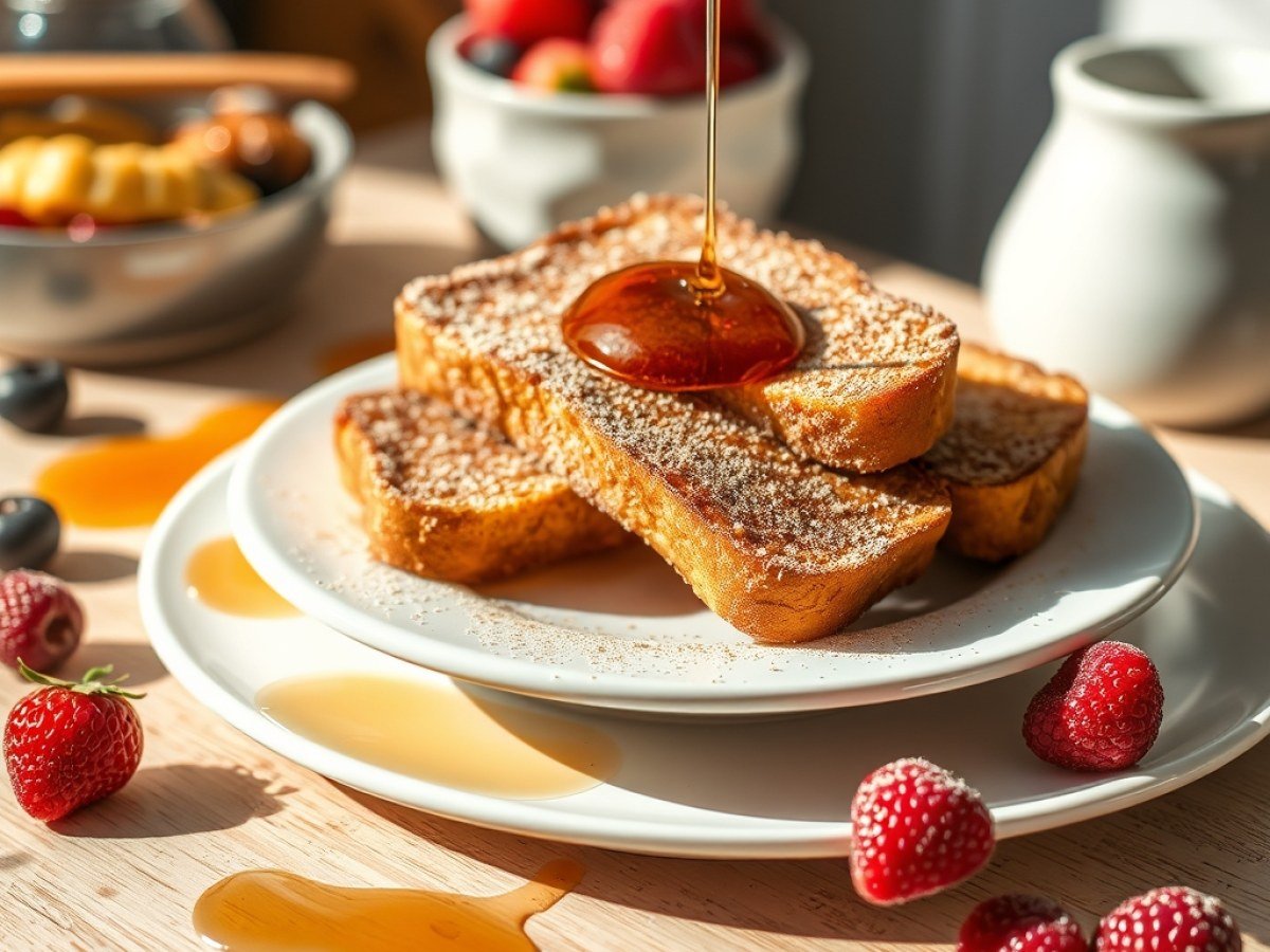 Cinnamon Sugar French Toast Sticks Recipe