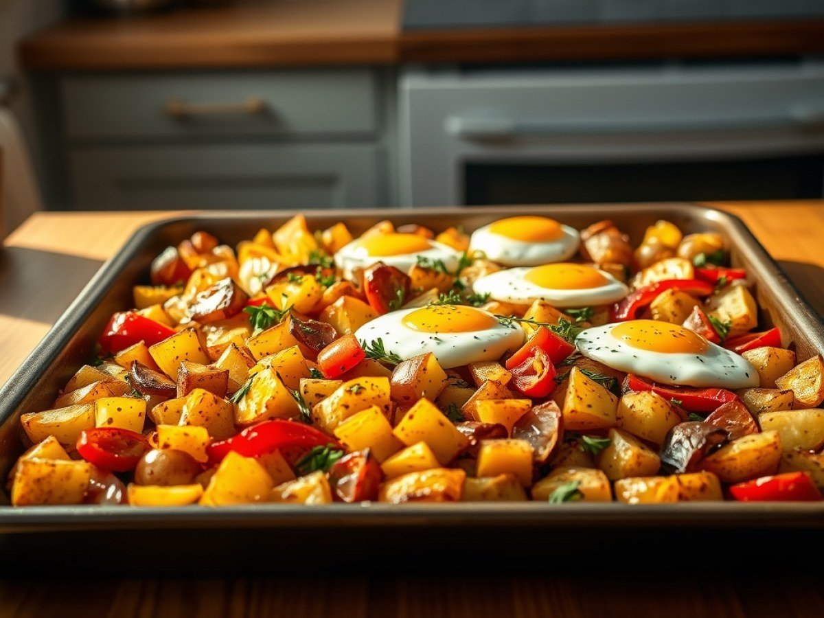 Sheet Pan Breakfast Hash Recipe