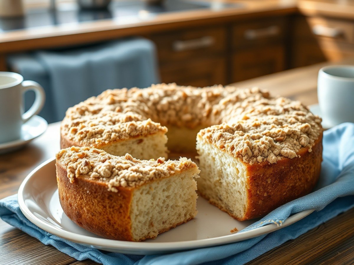 Sour Cream Coffee Cake Recipe