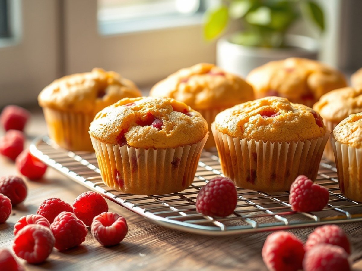 Raspberry Muffins Recipe