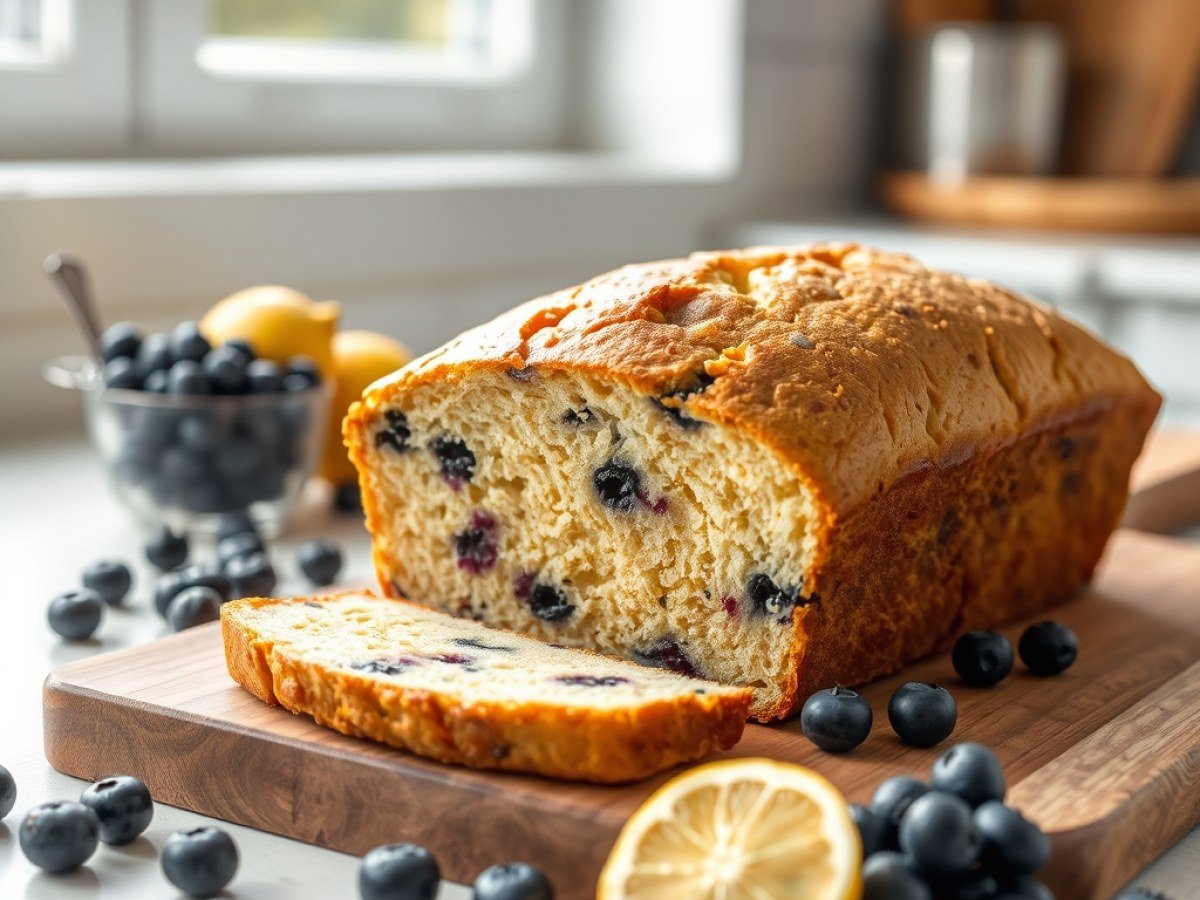 Blueberry Lemon Bread Recipe
