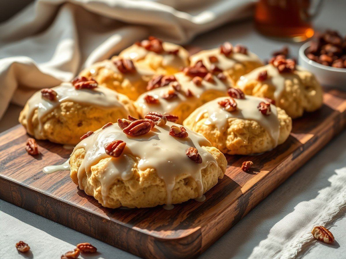 Maple Pecan Scones Recipe