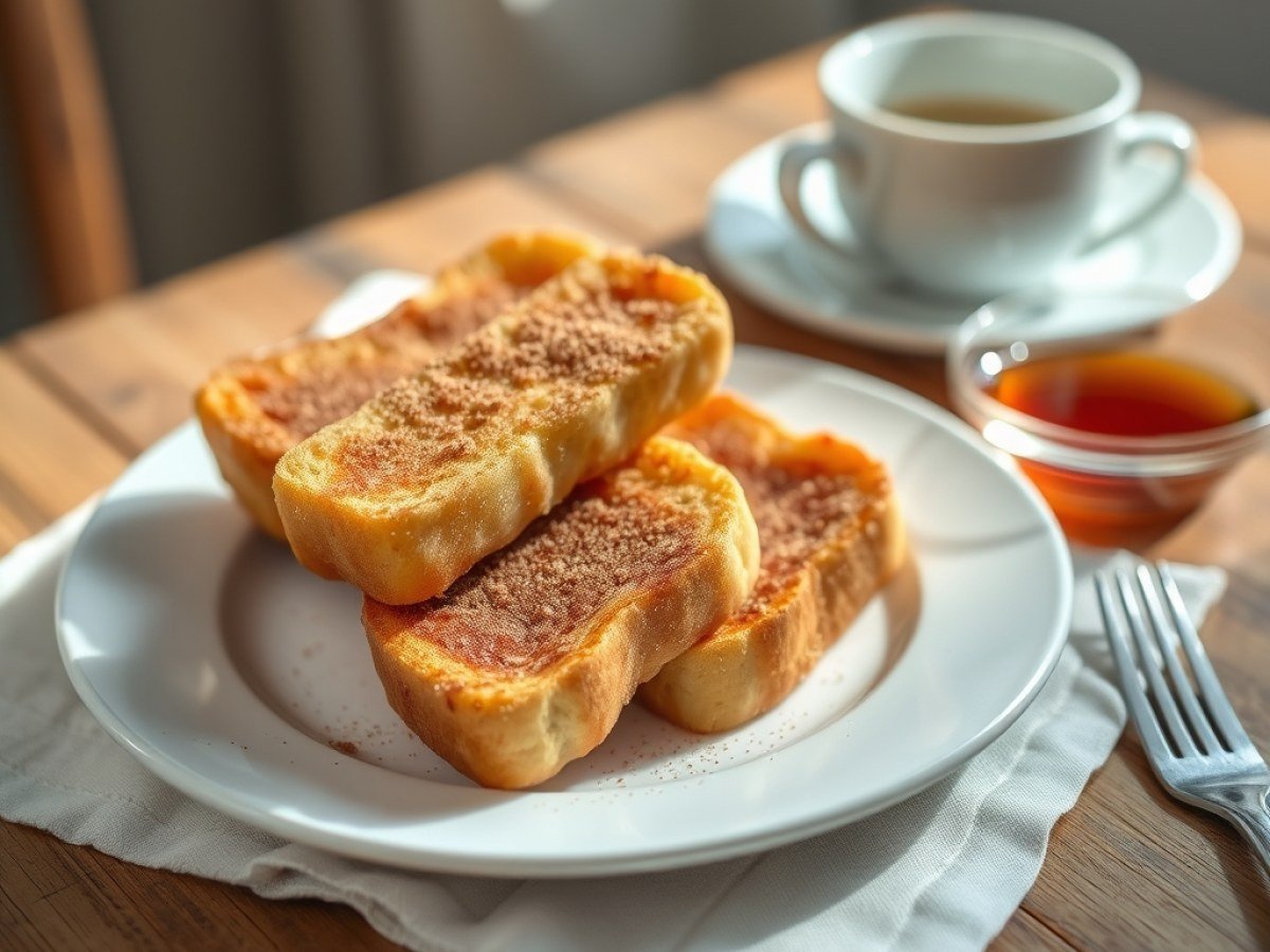 Cinnamon Sugar French Toast Sticks Recipe