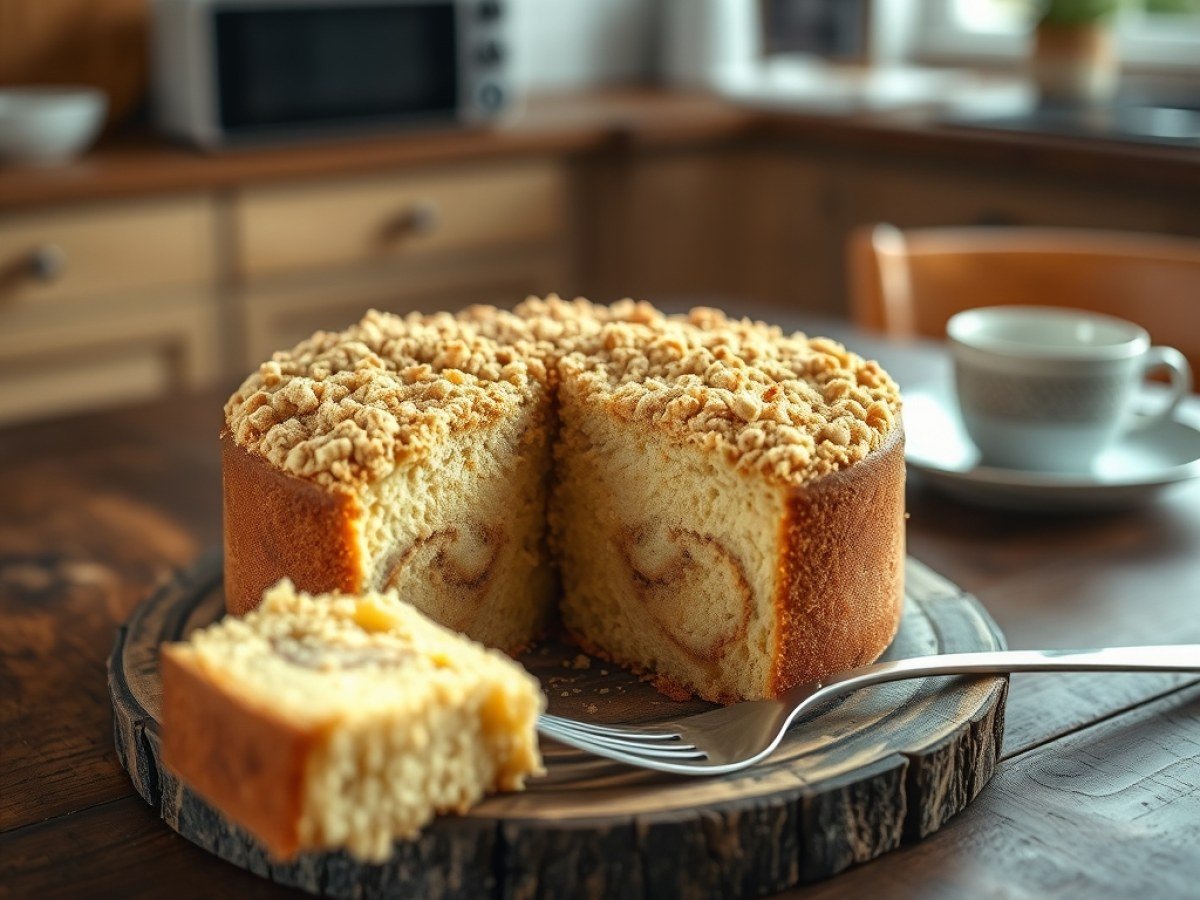Sour Cream Coffee Cake Recipe
