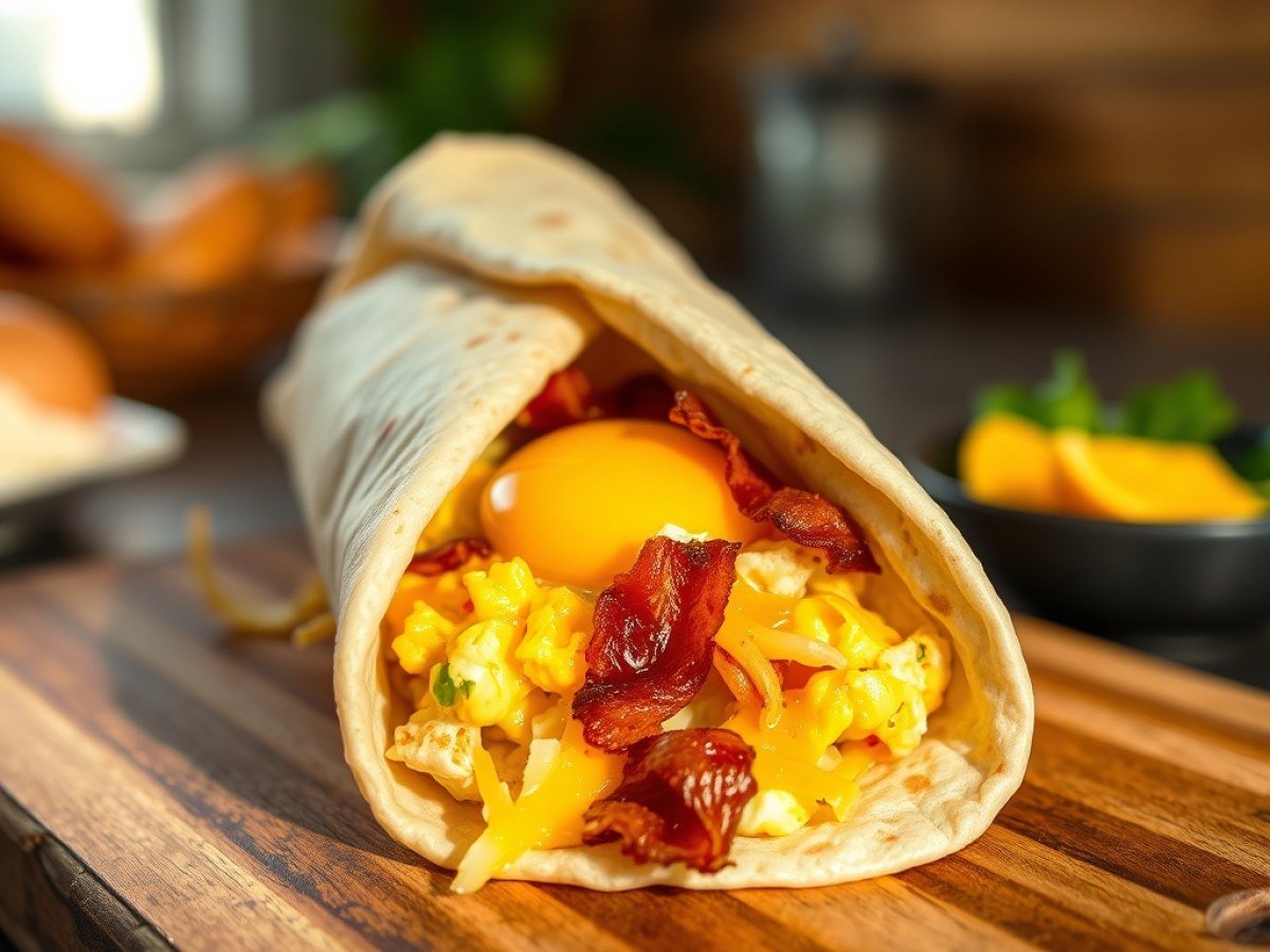 Breakfast Burritos Recipe
