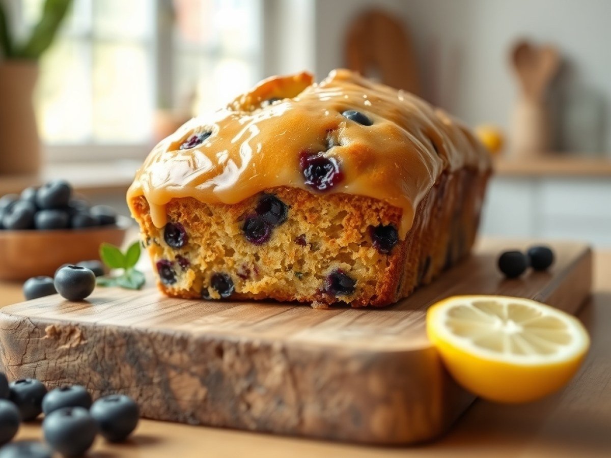 Blueberry Lemon Bread Recipe