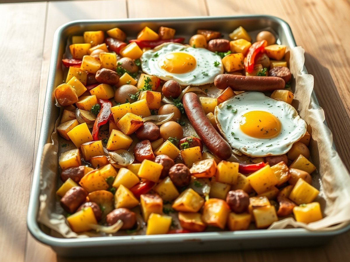 Sheet Pan Breakfast Hash Recipe