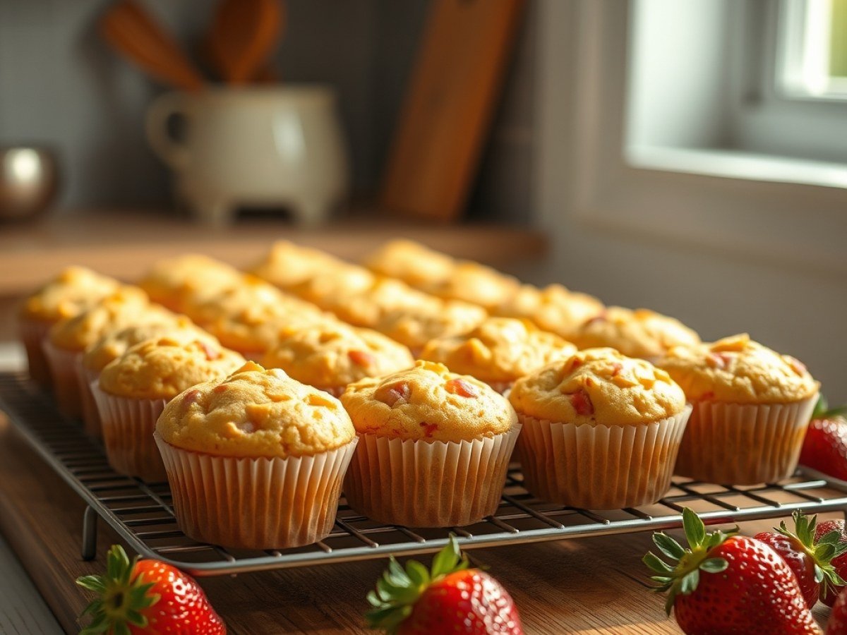 Strawberry Muffins Recipe