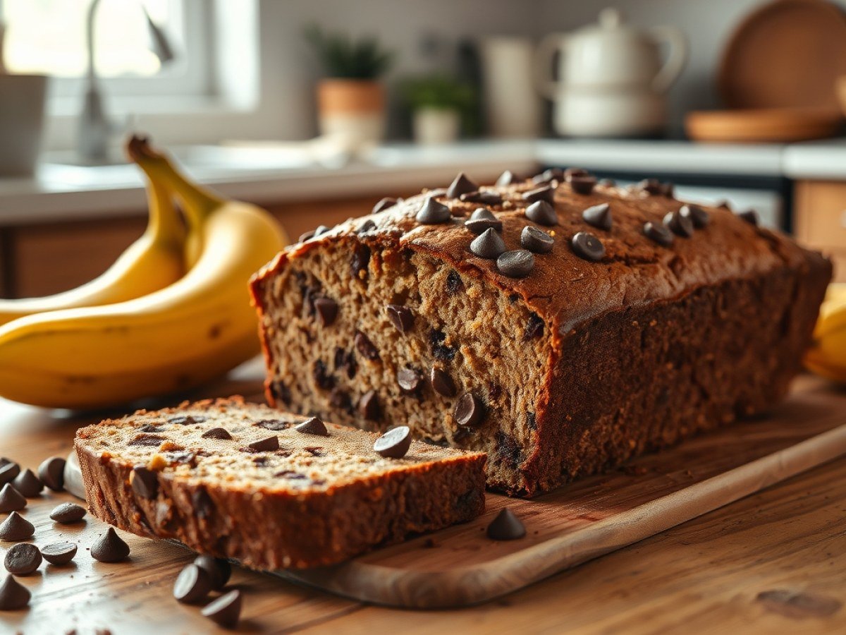 Chocolate Chip Banana Bread Recipe