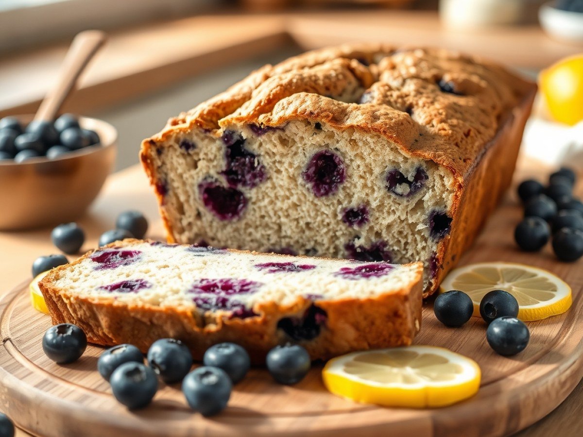 Blueberry Lemon Bread Recipe