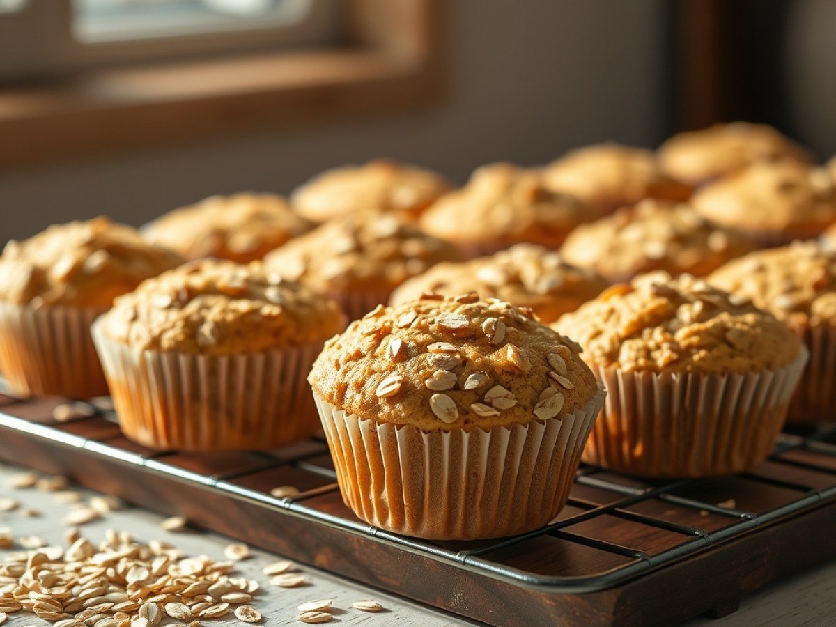 Oatmeal Muffins Recipe