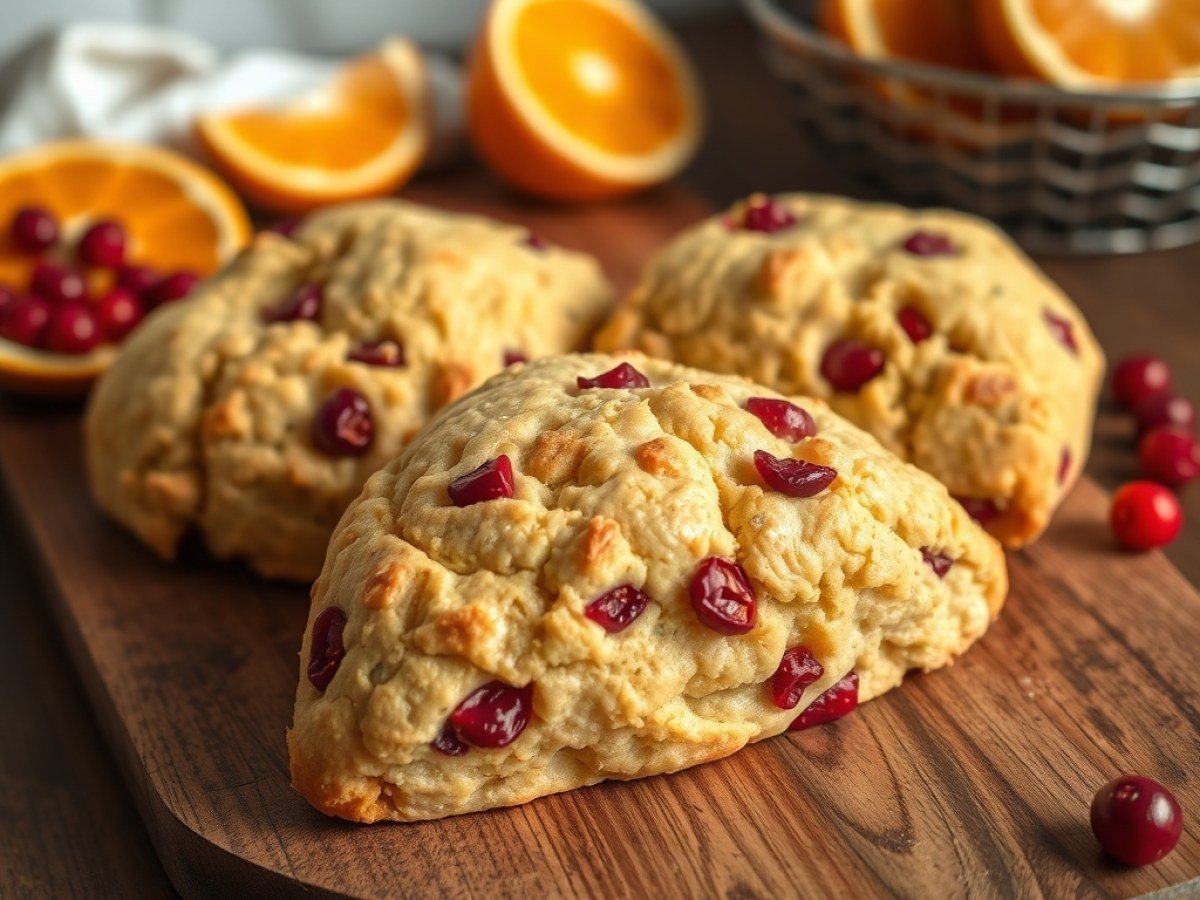 Cranberry Orange Scones Recipe