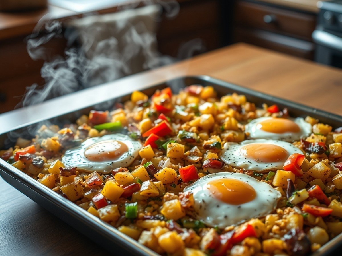 Sheet Pan Breakfast Hash Recipe