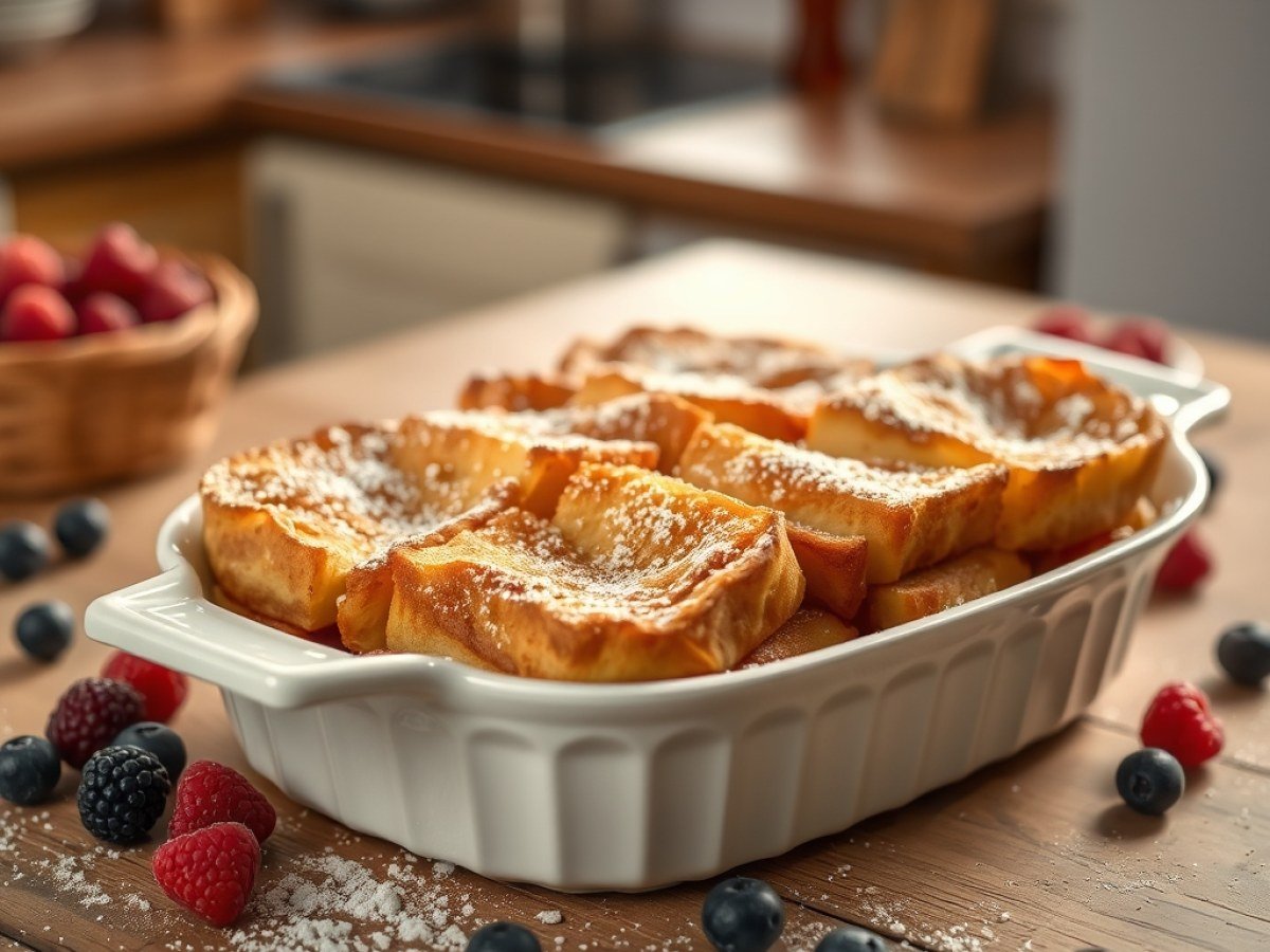 Overnight French Toast Casserole Recipe