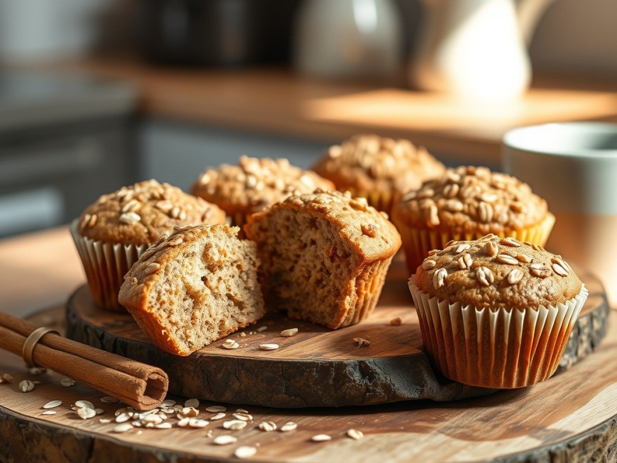 Oatmeal Muffins Recipe