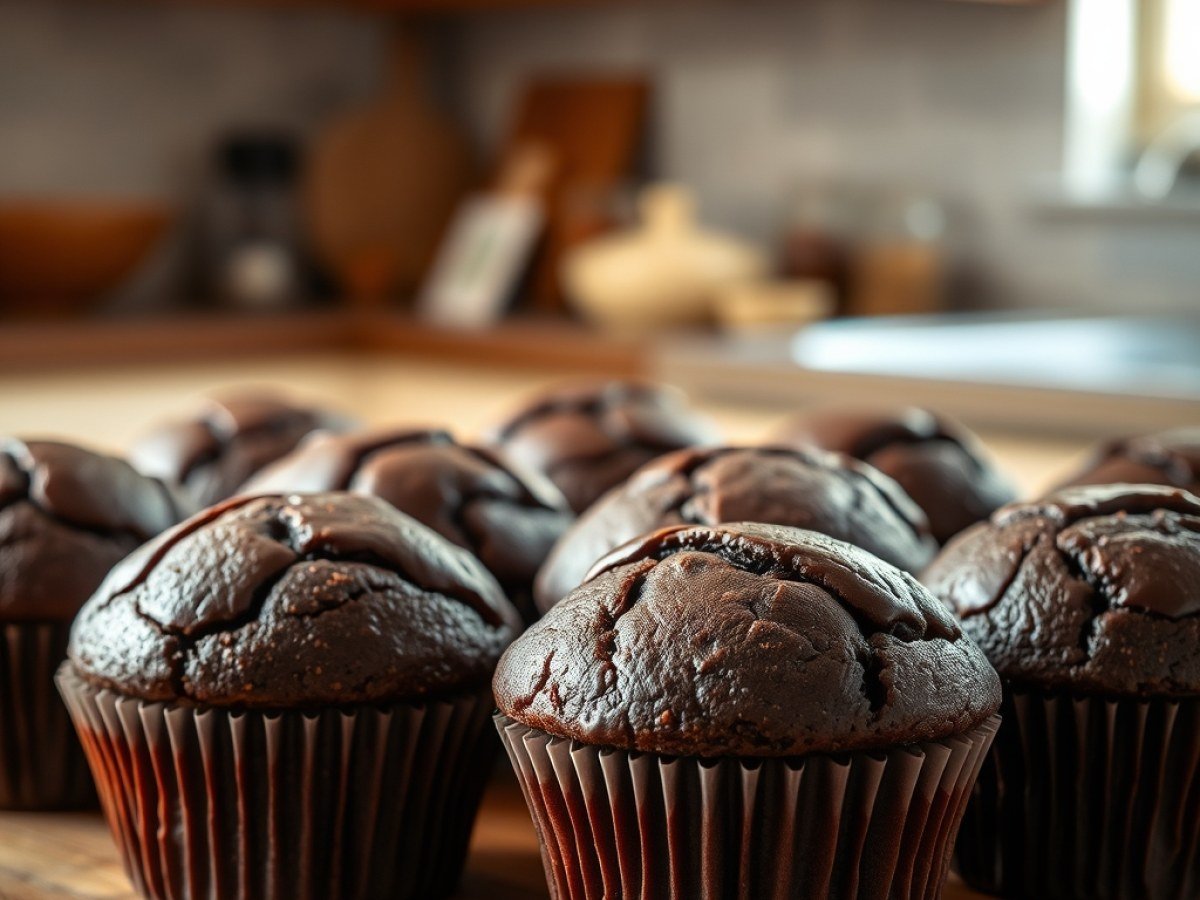 Double Chocolate Muffins Recipe