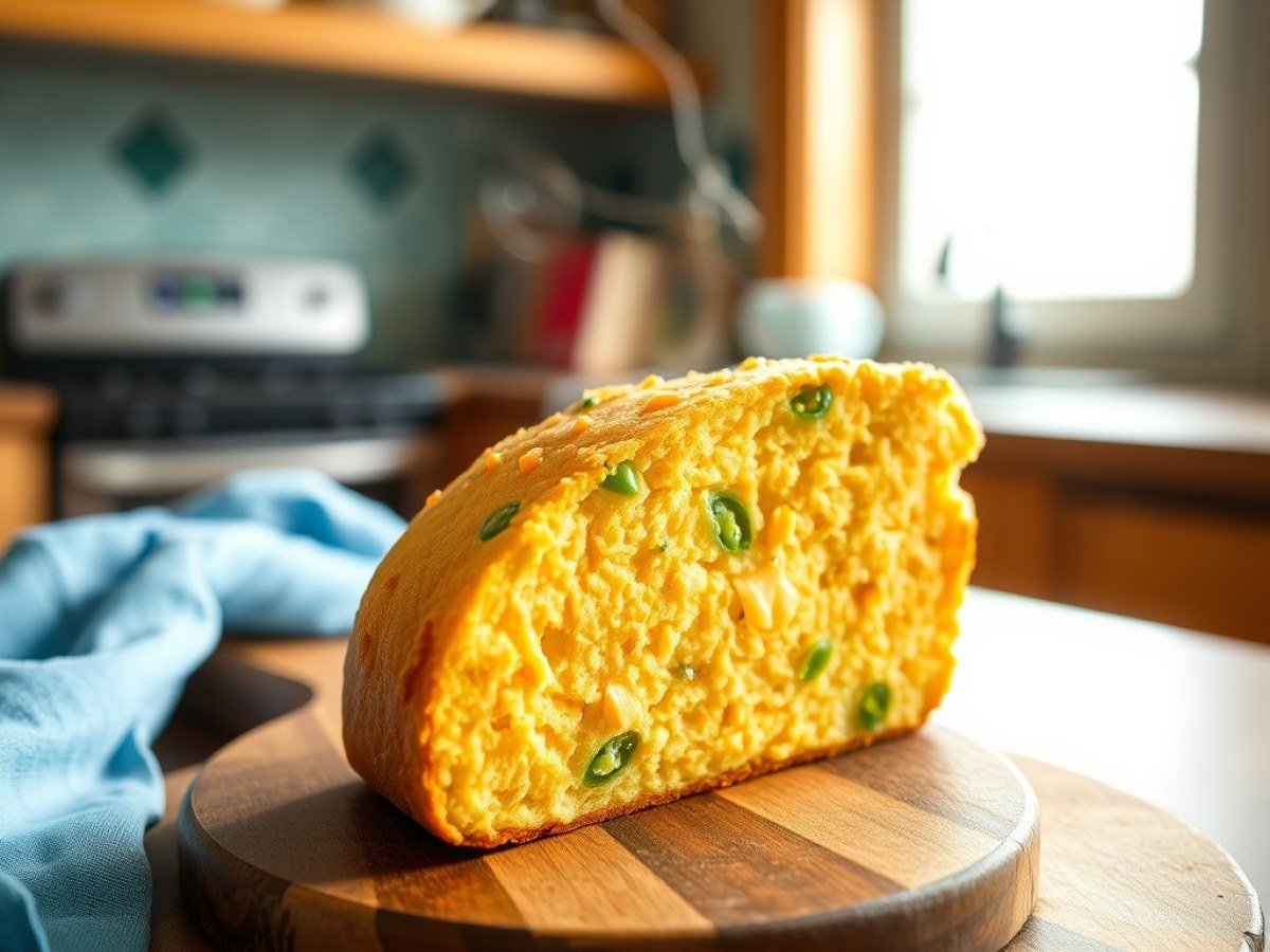 Jalapeno Cheddar Cornbread Recipe