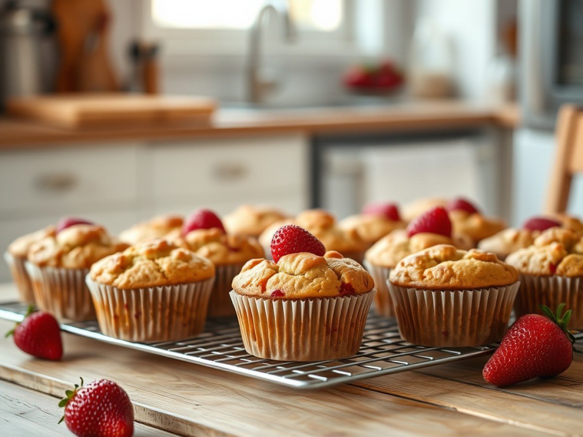 Strawberry Muffins Recipe